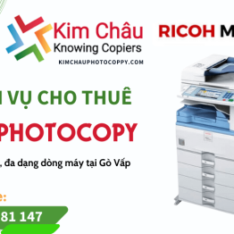 Cho thue may photocopy go vap, da dang dong may - chat luong gia tot