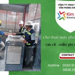 Cho thuê máy photocopy mau giá rẻ - vận chuyển miễn phí tại TP.HCM