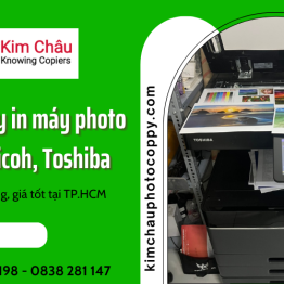 Bán máy in máy photo mau thuong hieu Ricoh, Toshiba - cam ket chính hãng, giá tốt nhất tại TP.HCM