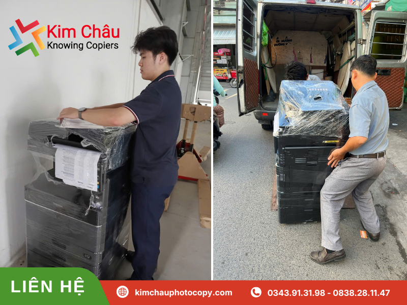 Kim Châu chuyên cho thuê máy photocopy tại Long An giá rẻ