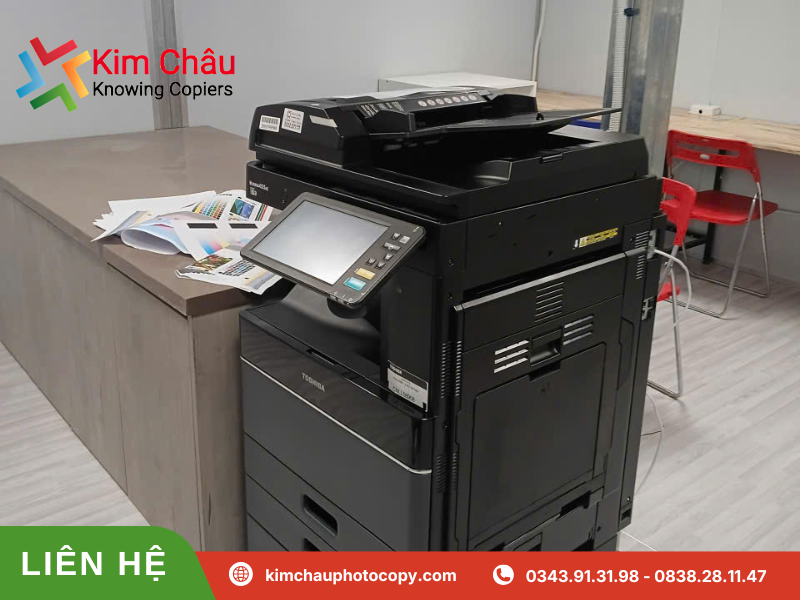 Kim Châu chuyên cho thuê máy photocopy tại Long An uy tín