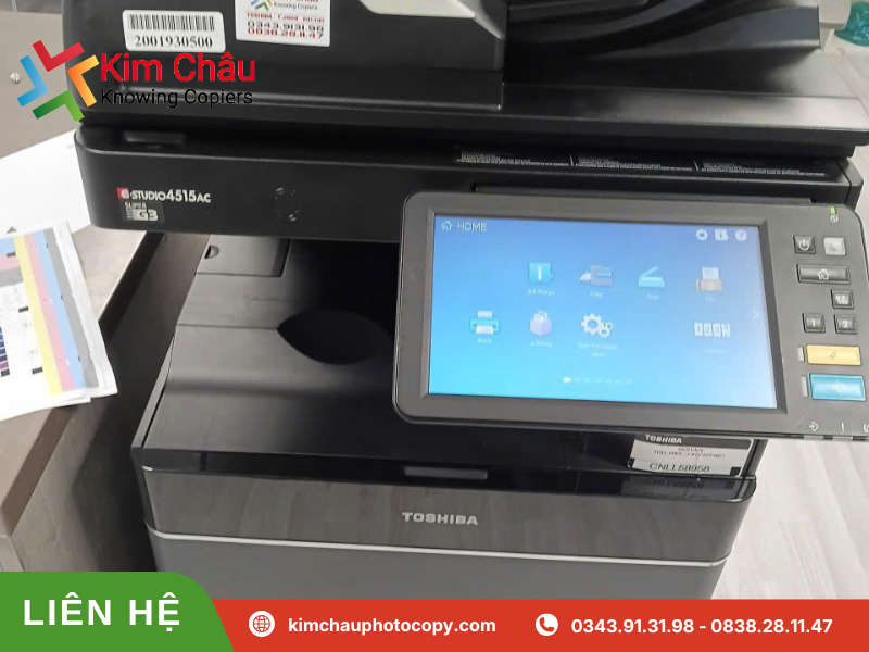 Kim Châu cho thuê máy photocopy tại Long An giá rẻ