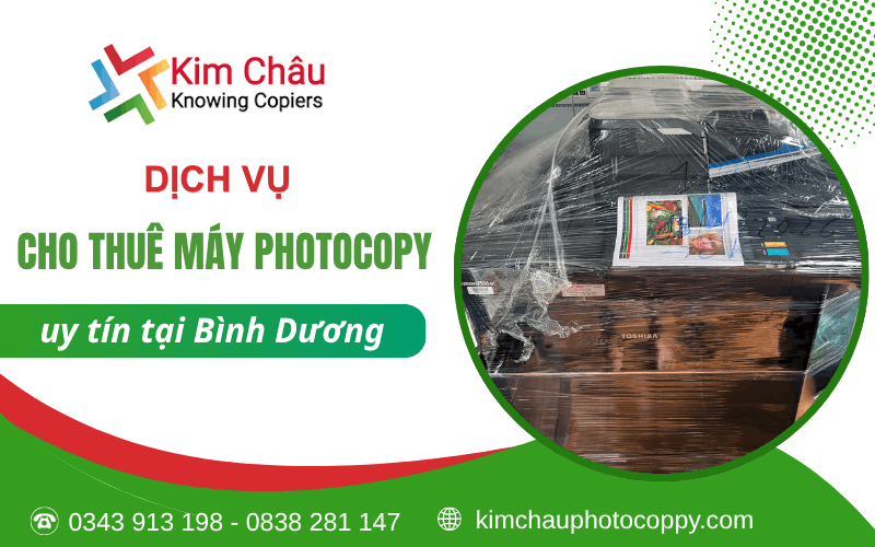 cho thuê máy photo Bình Dương