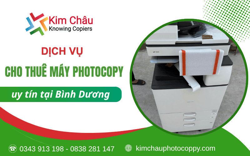 cho thuê máy photo Bình Dương