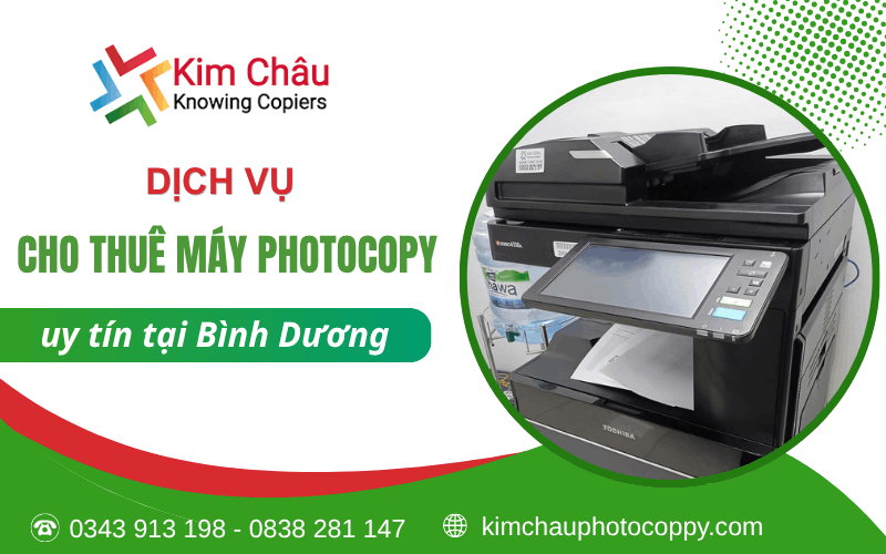 cho thuê máy photo Bình Dương