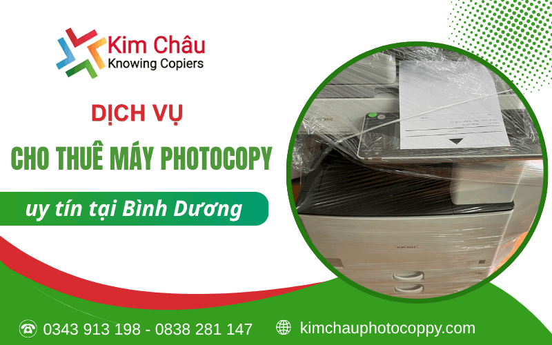 cho thuê máy photo Bình Dương
