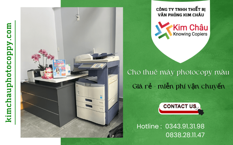 cho thuê máy photocopy màu giá rẻ