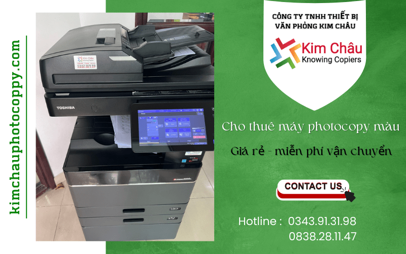 cho thuê máy photocopy màu giá rẻ