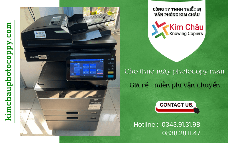 cho thuê máy photocopy màu giá rẻ