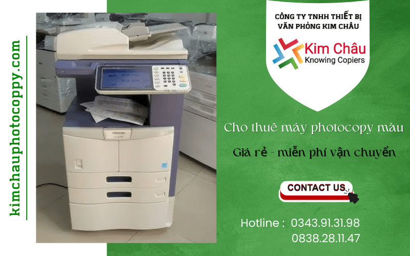 cho thuê máy photocopy màu giá rẻ