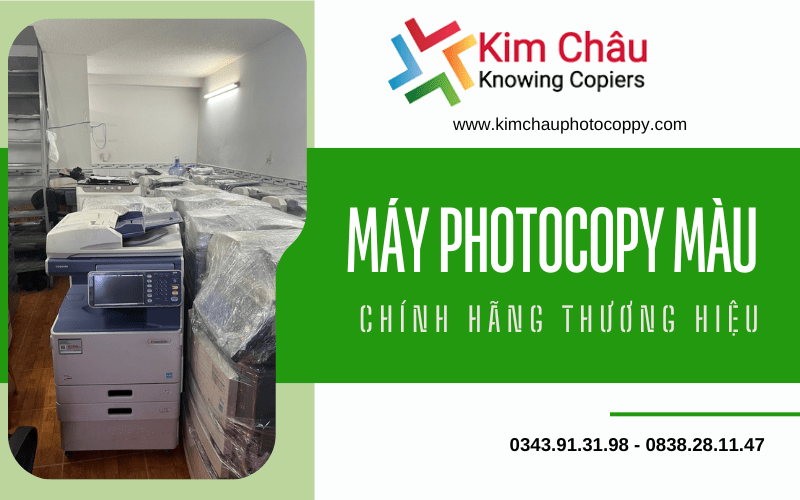 máy photocopy màu