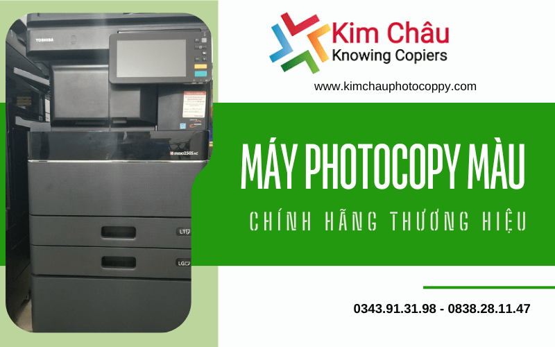 máy photocopy màu