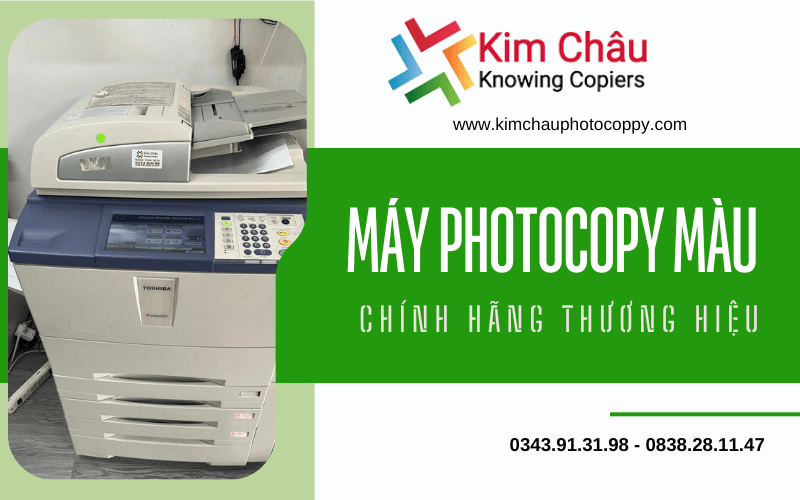 máy photocopy màu