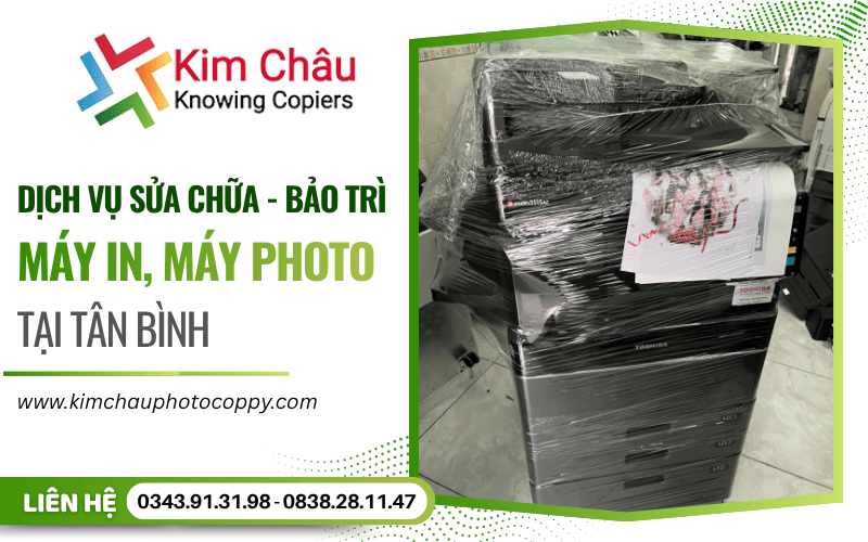 sửa chữa bảo trì máy in