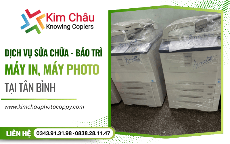 sửa chữa bảo trì máy in